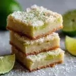 Lime Shortbread Bars