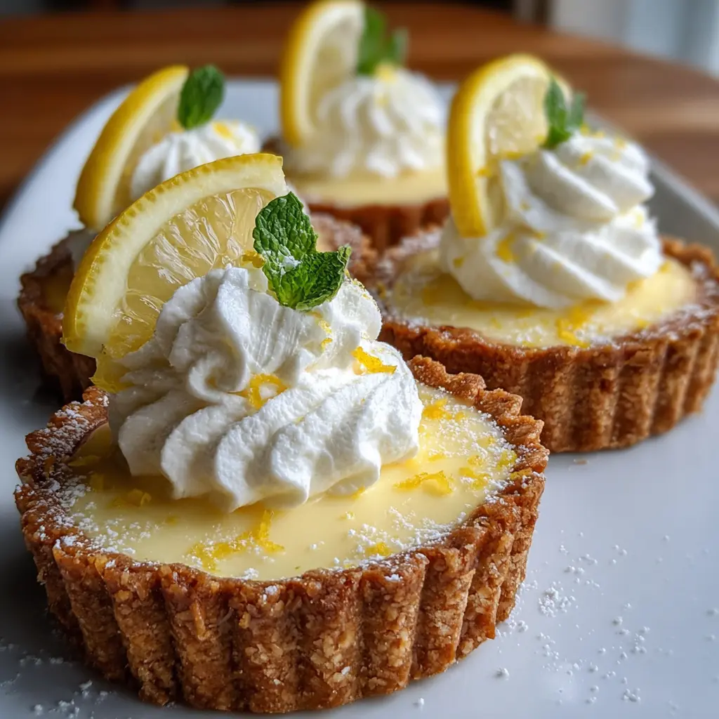 Lemon Cheesecake Tarts