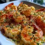 Parmesan Garlic Baked Shrimp