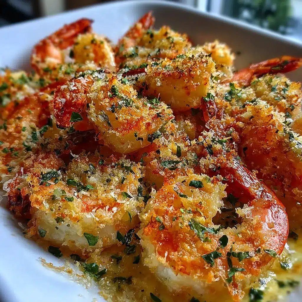 Parmesan Garlic Baked Shrimp