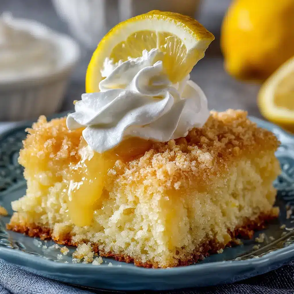 Easy Lemon Dump Cake