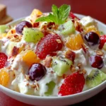 5 Cup Salad – Creamy & Fruity