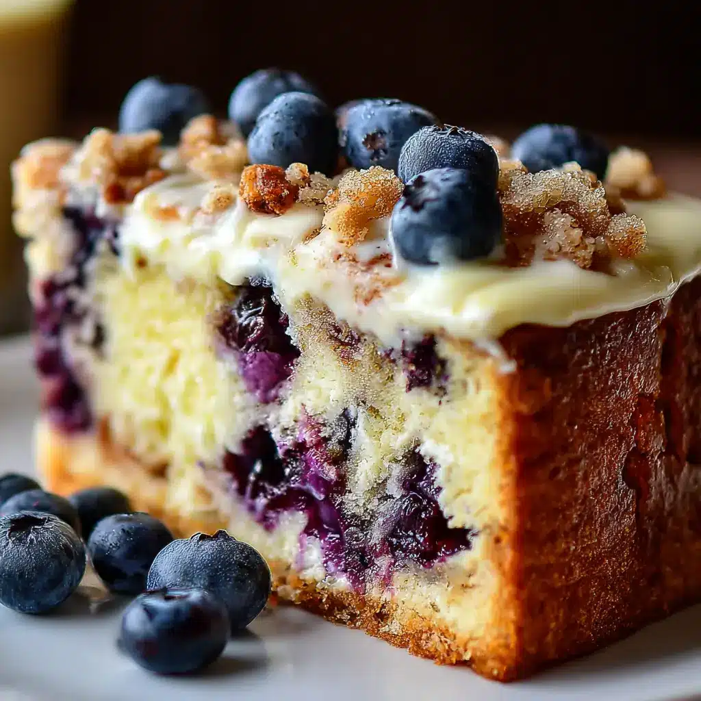 Blueberry Cream Cheese Coffee Cake