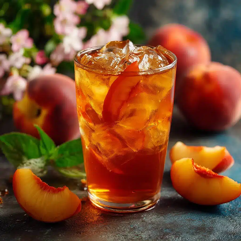 Sweet Peach Iced Tea