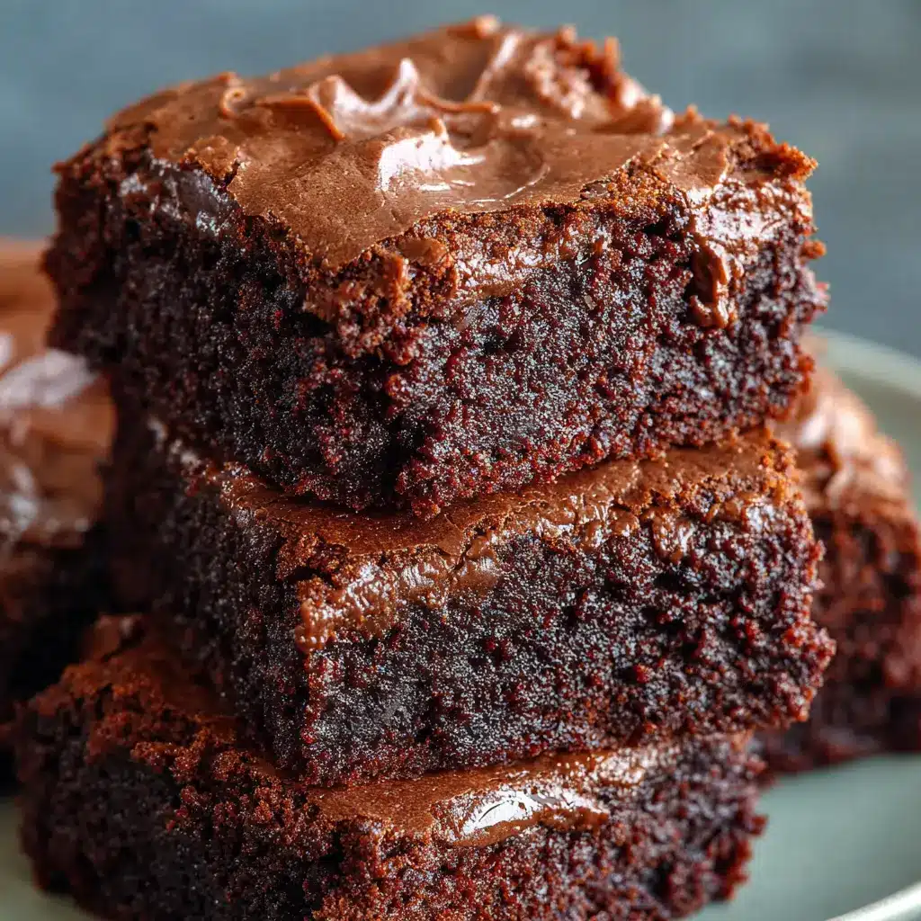 Lunch Lady Brownies (Fudgy, Old-School Cafeteria Style!)