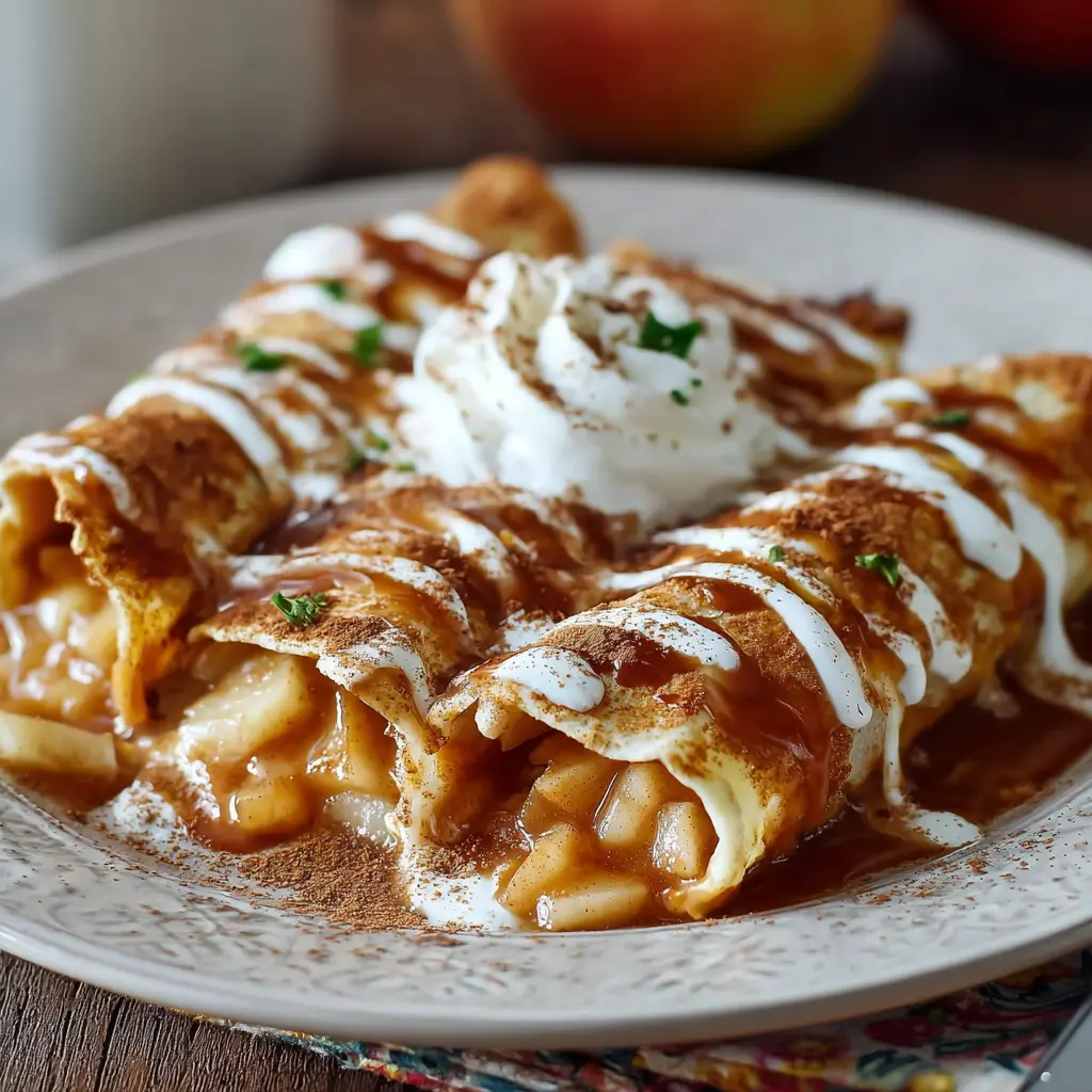 Apple Pie Enchiladas