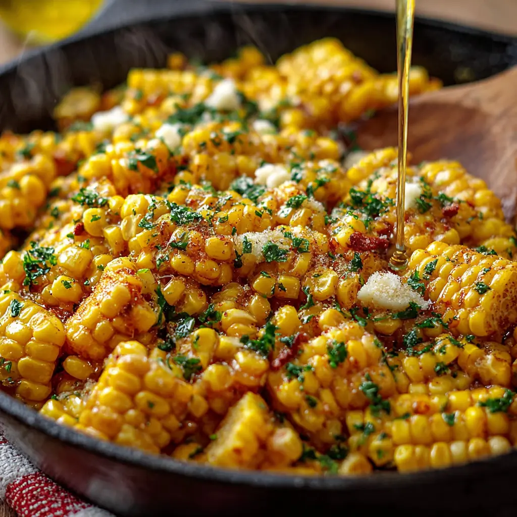 Easy Honey Butter Skillet Corn