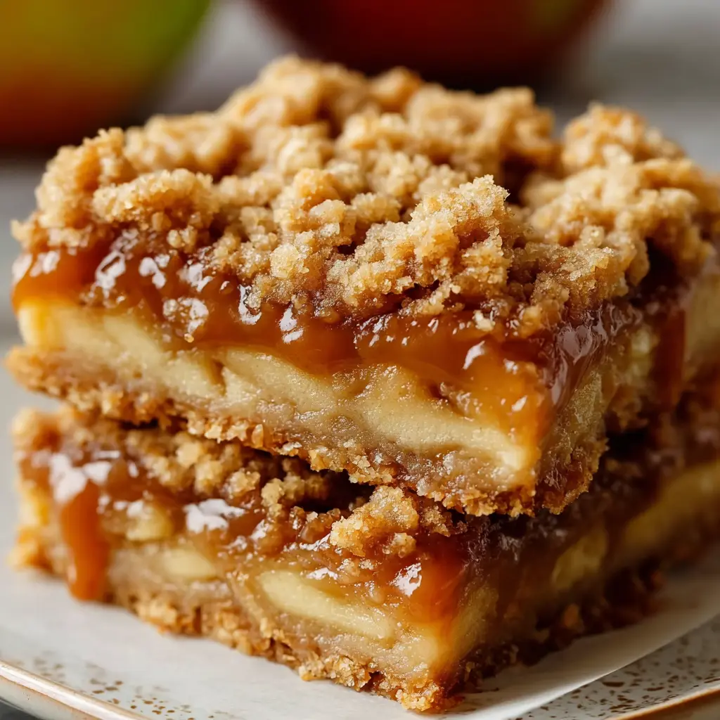 Caramel Apple Pie Bars