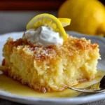 Easy Lemon Dump Cake