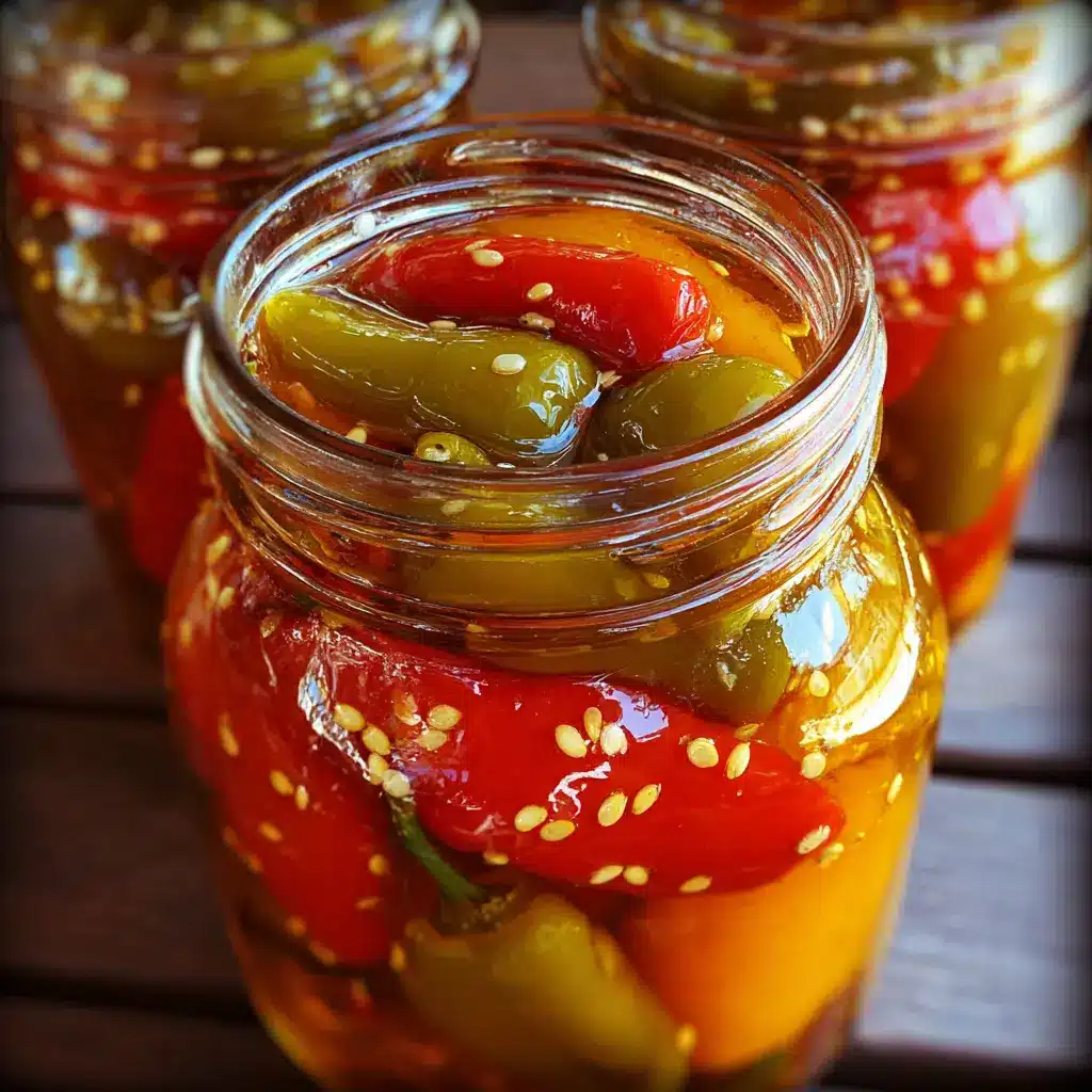 Honey Heat Rebel Pickled Peppers