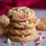 Strawberry White Chocolate Cake Mix Cookies