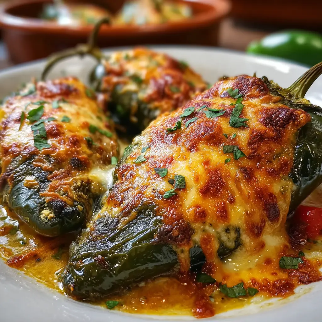 Baked Chile Rellenos