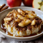 Apple Cinnamon Banana Cottage Cheese Breakfast Cobbler