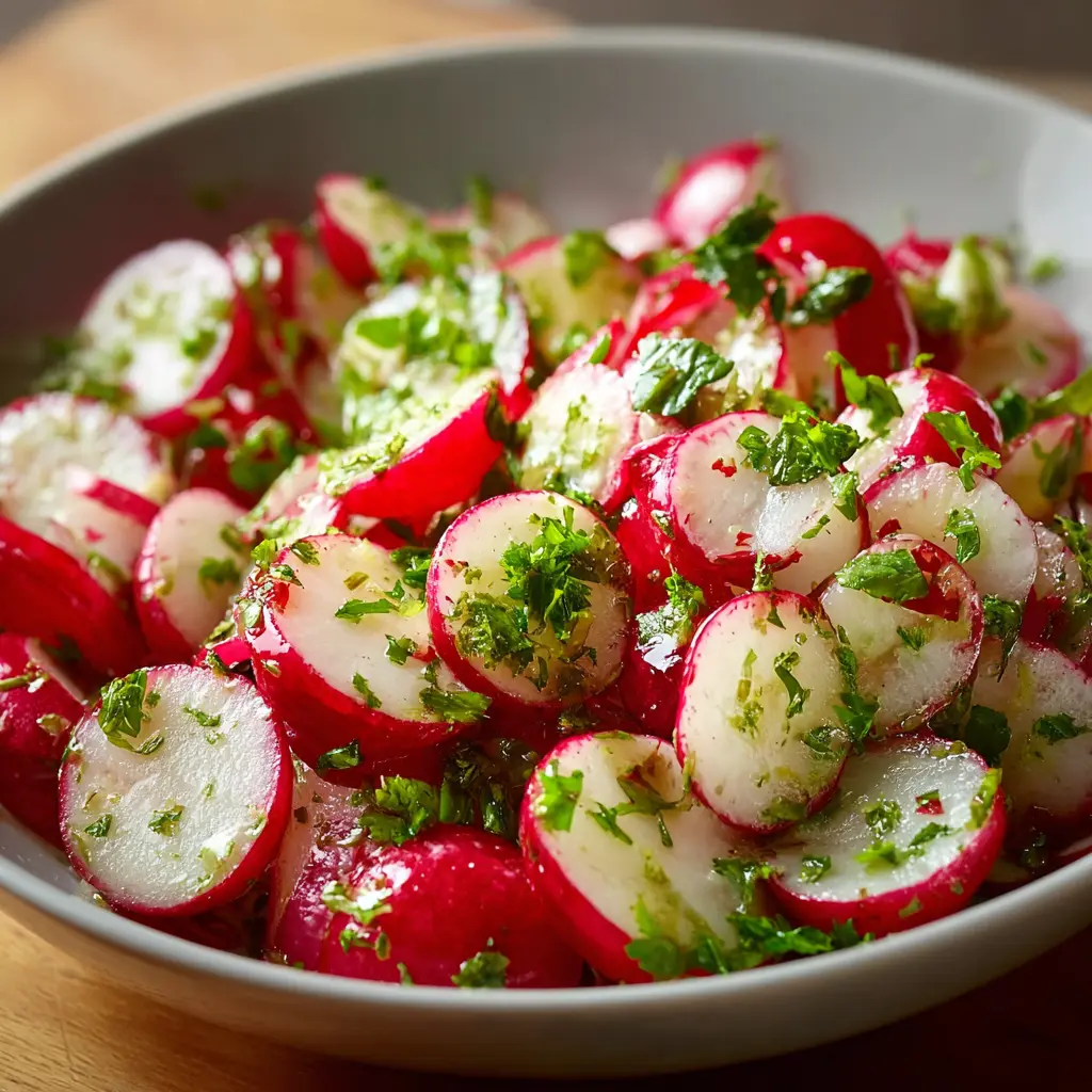 Crisp Radish Salad