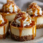 No-Bake Salted Caramel Cheesecake Cups