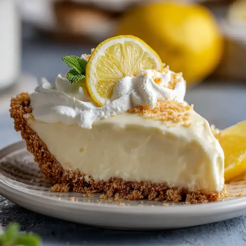 No-Bake Cream Cheese Lemonade Pie