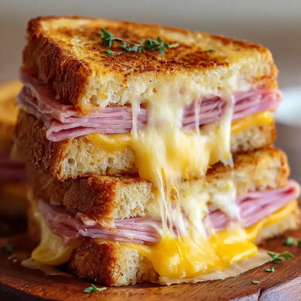Easy Hot Ham and Cheese Sandwiches