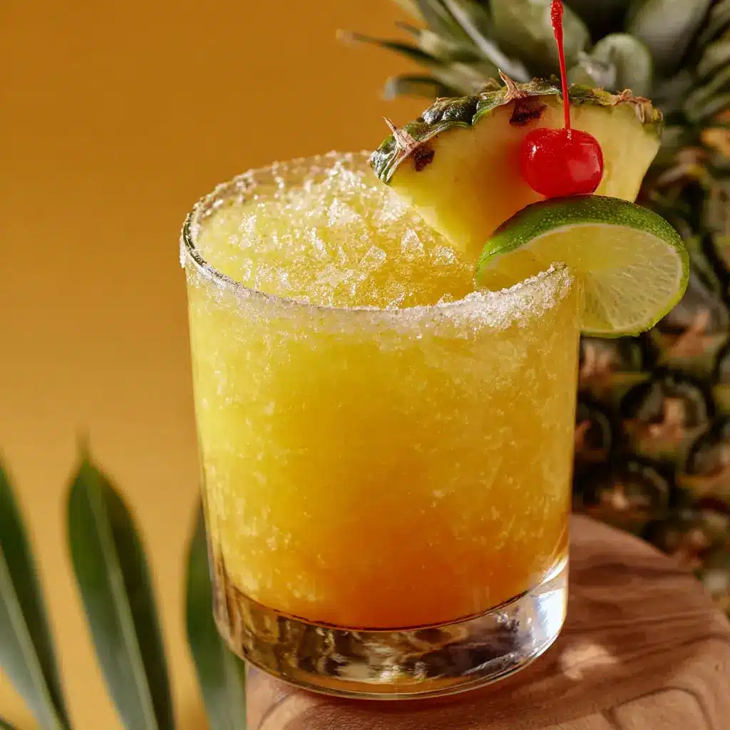 Tropical Pineapple Punch Slush