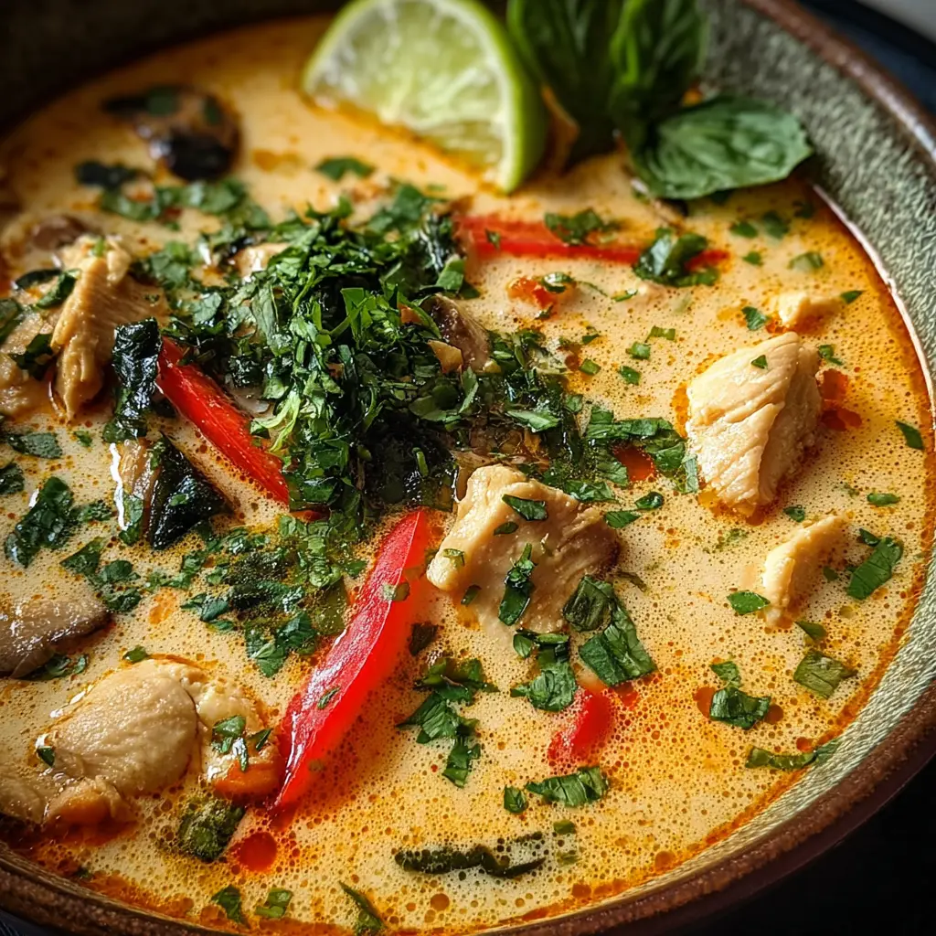 Thai Chicken Coconut Soup