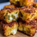 Crispy Pickle Cheese Bites