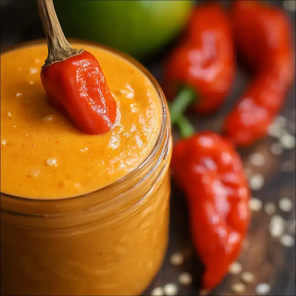 Creamy Habanero Hot Sauce