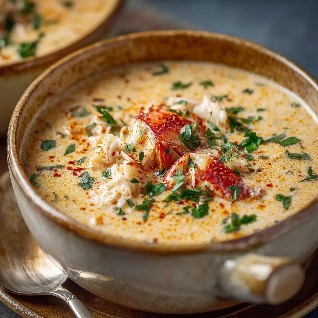 Creamy Crab Soup with Old Bay & Butter