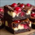 Cherry Cheesecake Brownies
