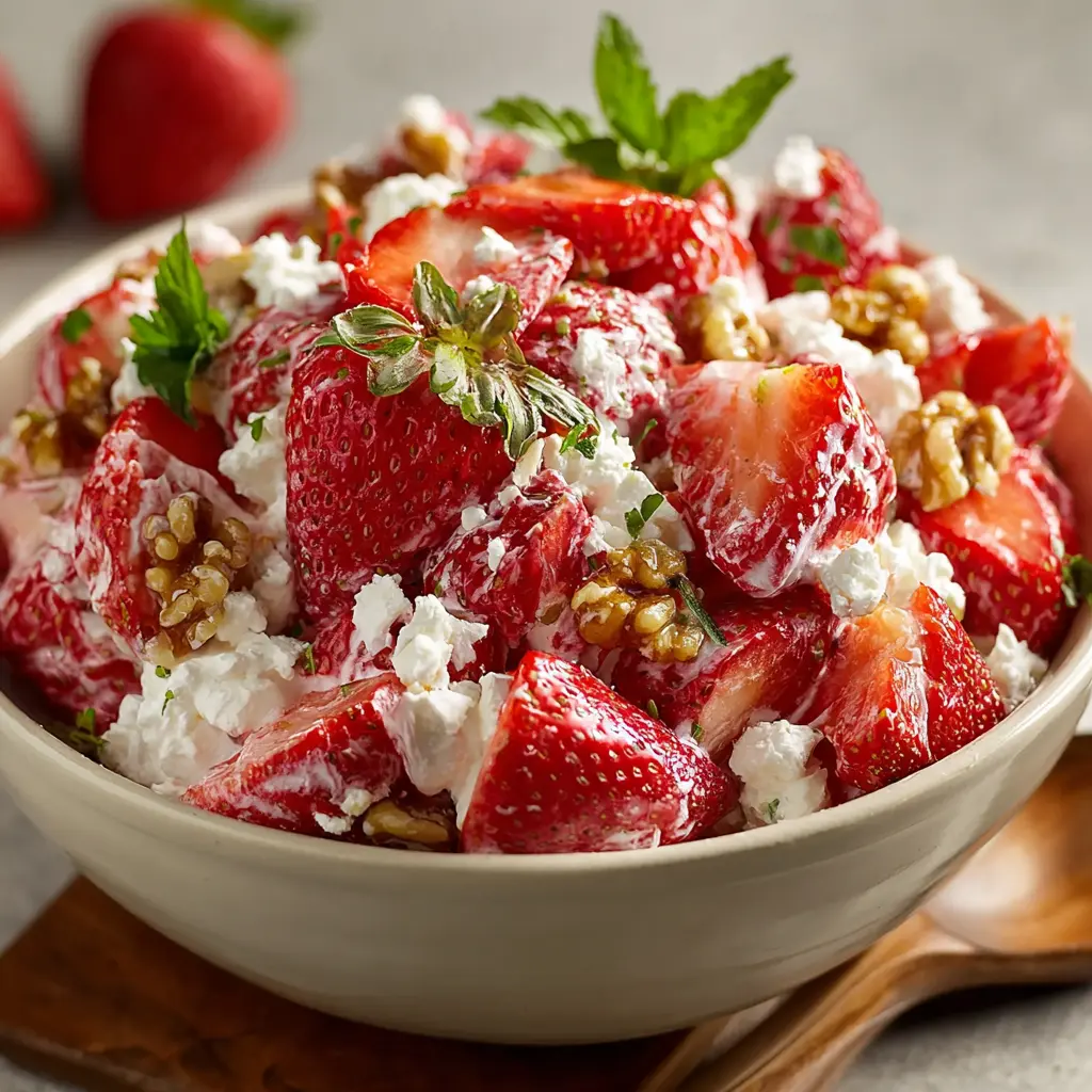 Strawberry Crackle Salad