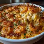 Cheesy Shrimp Bake