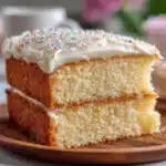 Soft & Moist Vanilla Cake