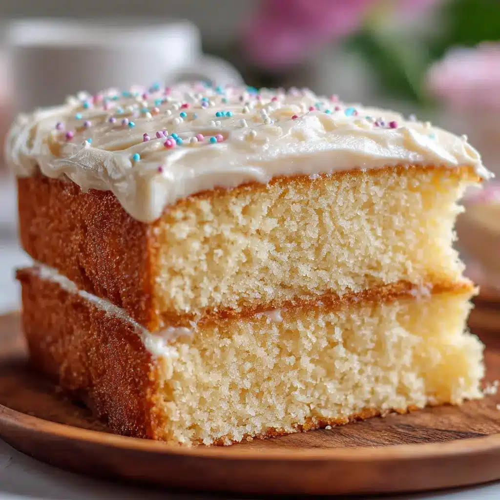 Soft & Moist Vanilla Cake