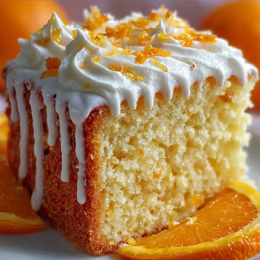 Orange Crush Soda Cake