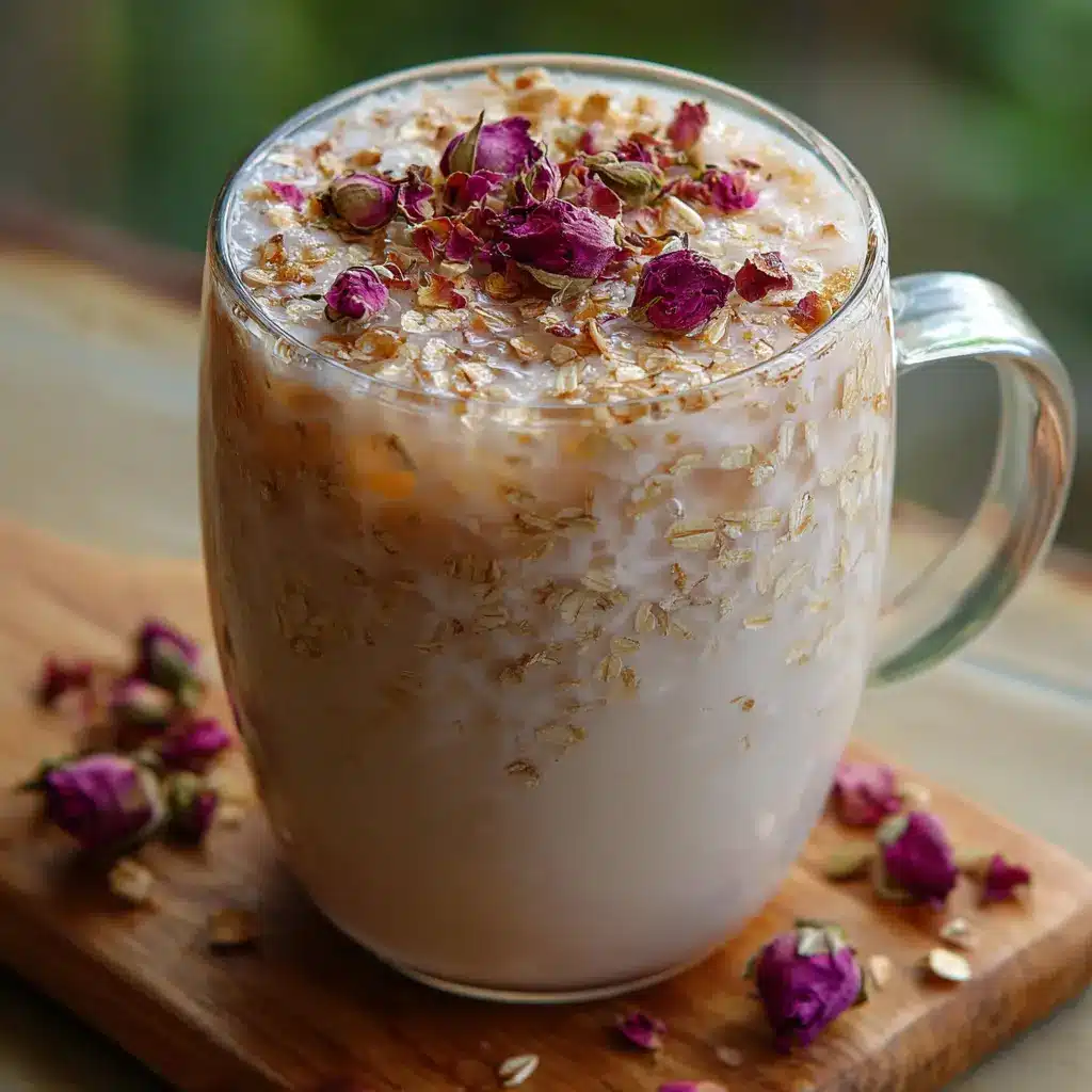 Rose-Vanilla Oat Horchata