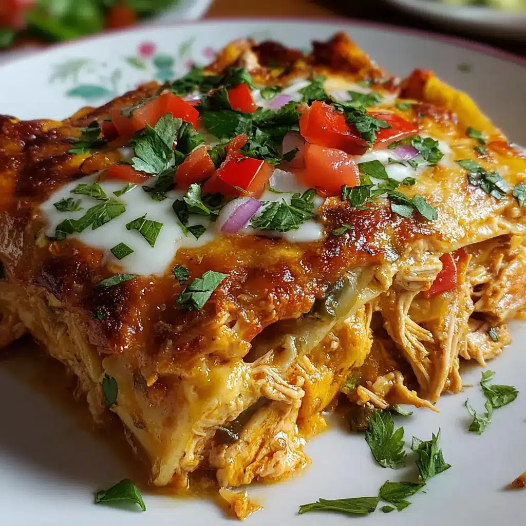 Chicken Fajita Lasagna