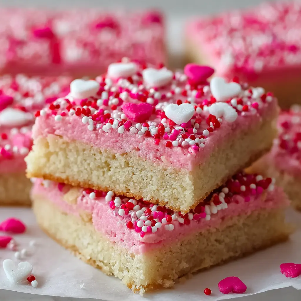 Valentine’s Day Sugar Cookie Bars