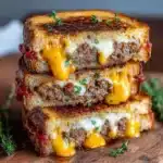 Meatloaf Grilled Cheese Sandwich