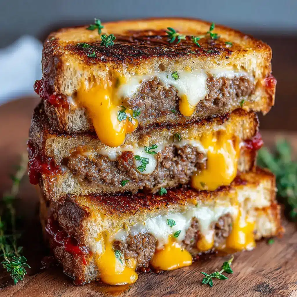 Meatloaf Grilled Cheese Sandwich