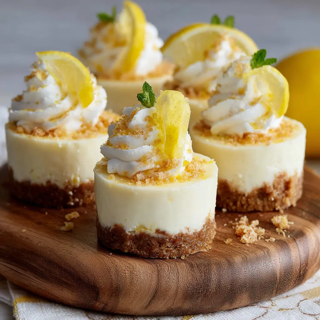 Lemon Cheesecake BitesNo Bake Strawberry Cheesecake