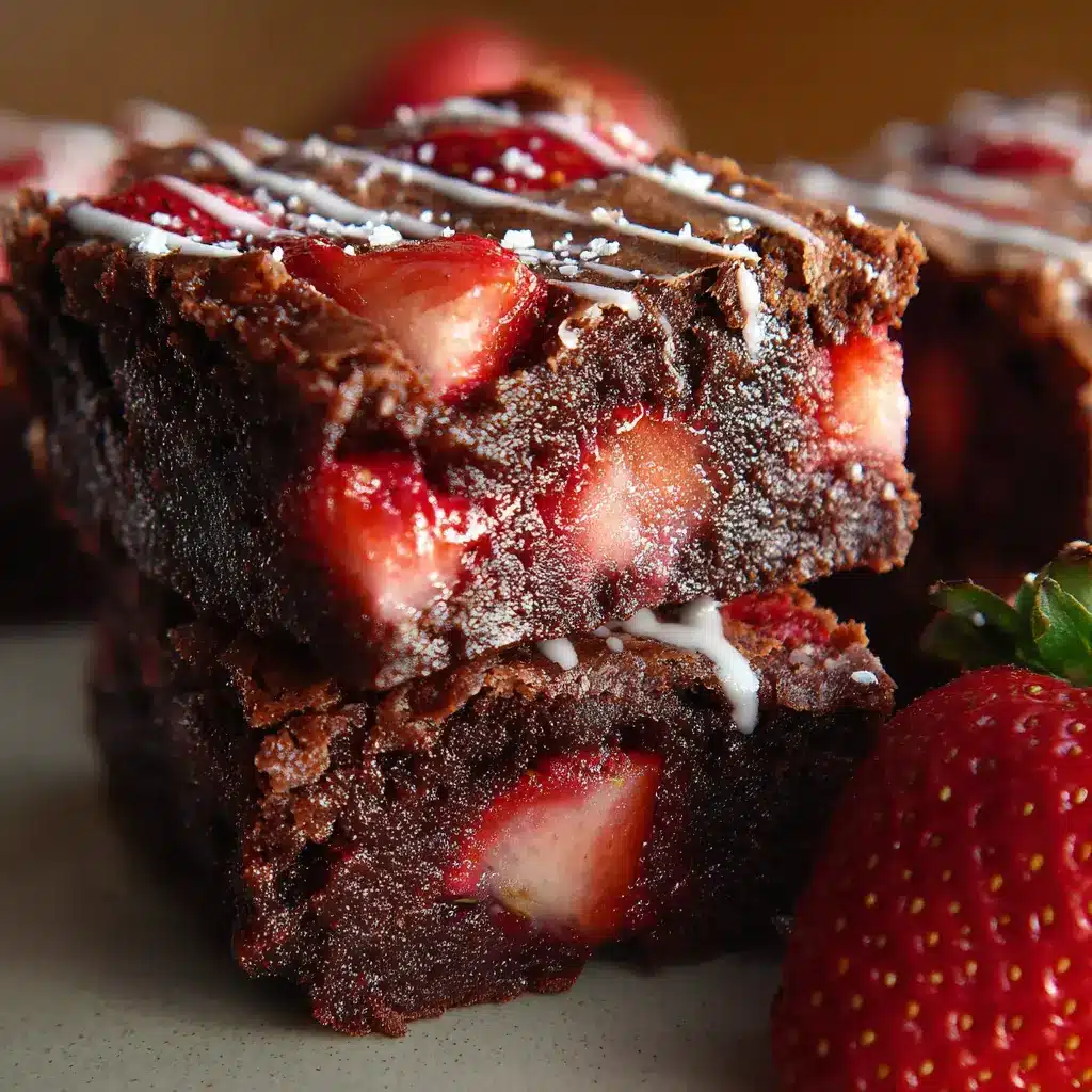 Strawberry Brownies