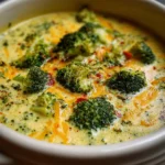 Creamy Homemade Broccoli Cheddar Soup