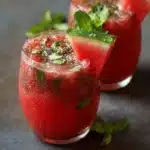 Watermelon Basil Chia Fresca