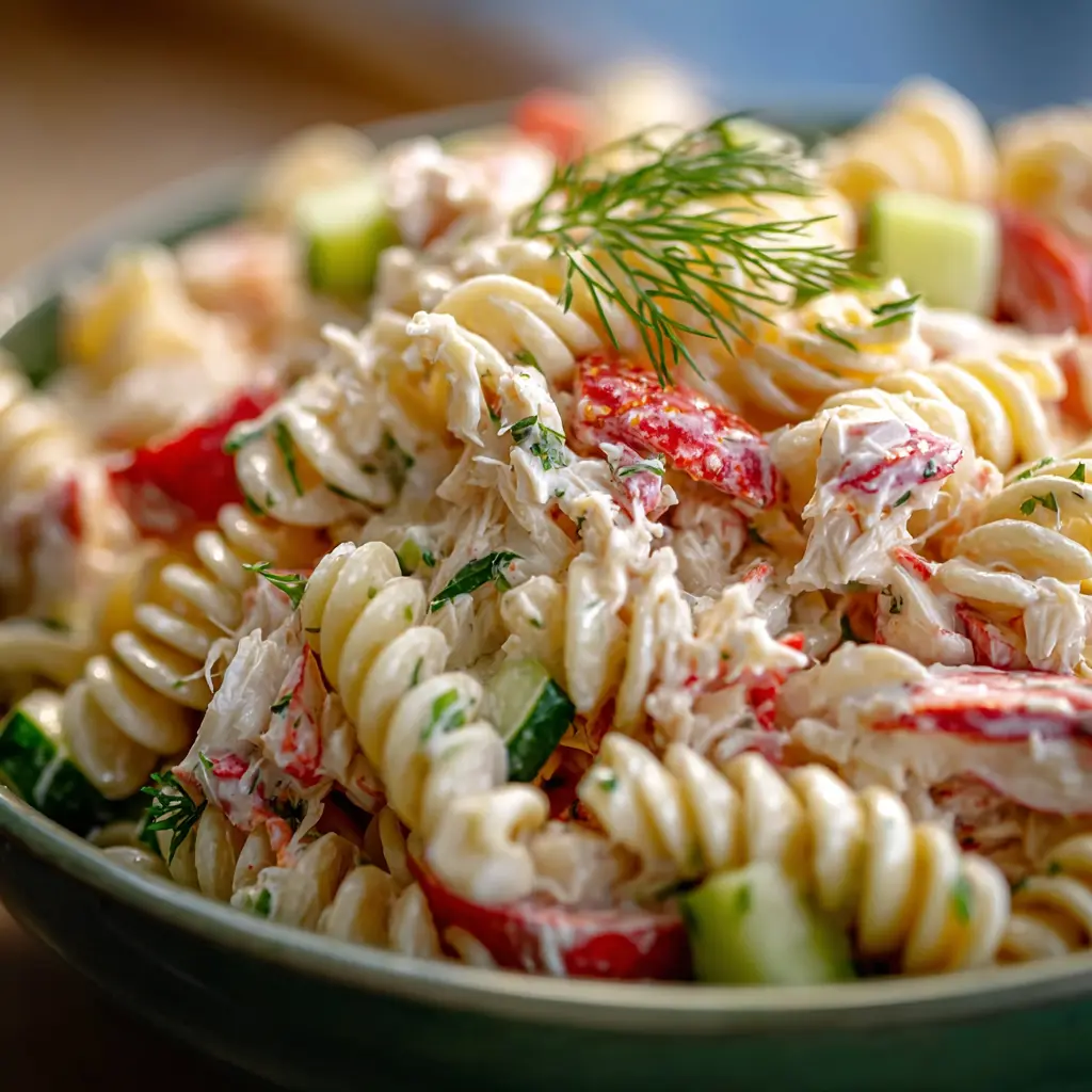 Crab Pasta Salad