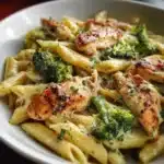 Creamy Broccoli and Chicken Penne