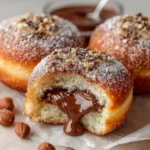 Nutella Stuffed Donuts