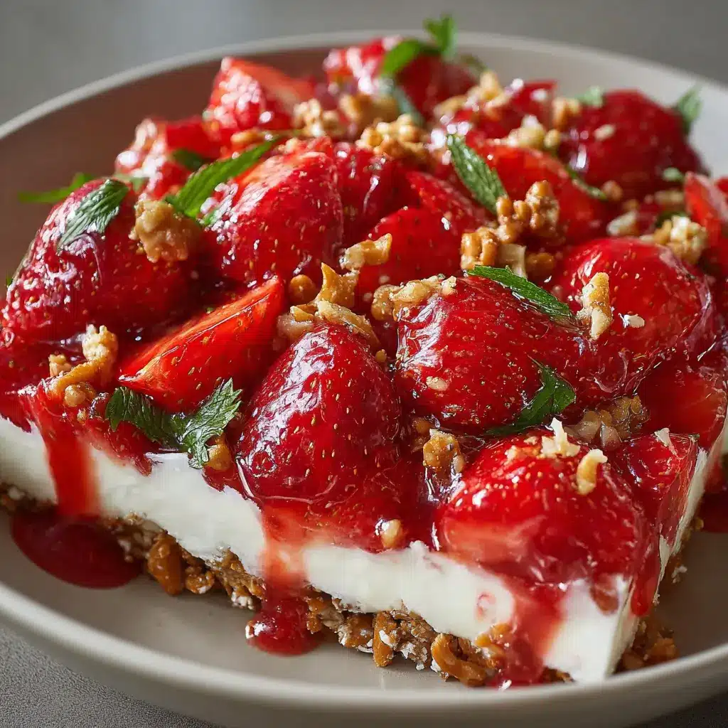 Strawberry Pretzel Salad