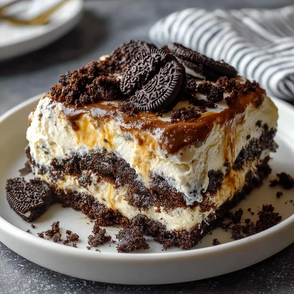 OREO Lasagna (No-Bake)