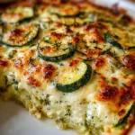 Cheesy Baked Zucchini and Ricotta Casserole