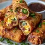 Crispy Mini Jalapeño Popper Egg Rolls