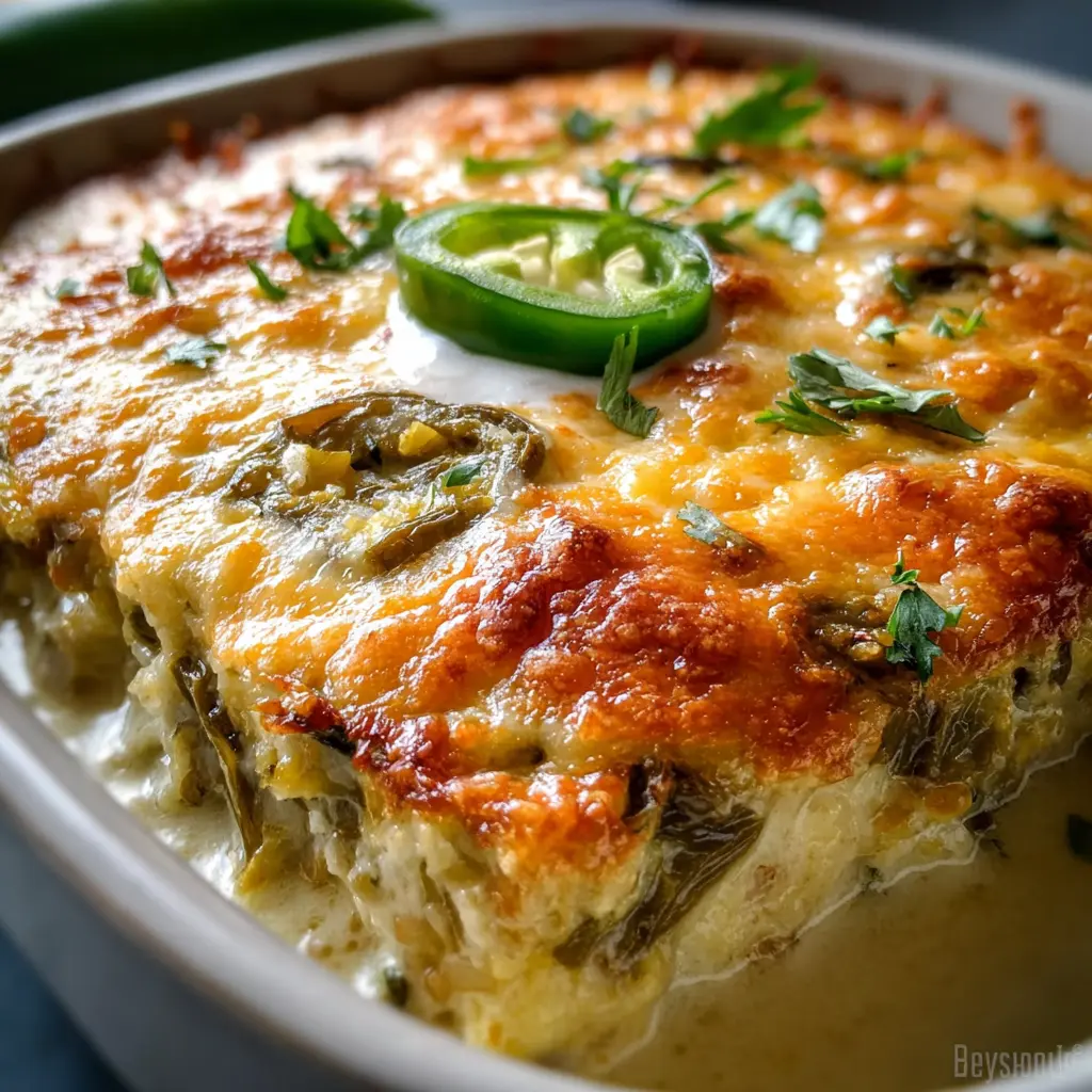 Creamy Chile Relleno Casserole