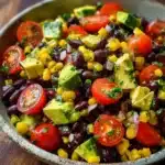 Black Bean, Avocado, Corn & Tomato Salad